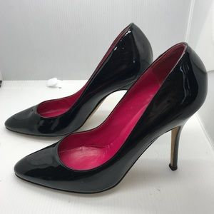 Manolo Blahnik Black Patent Pumps